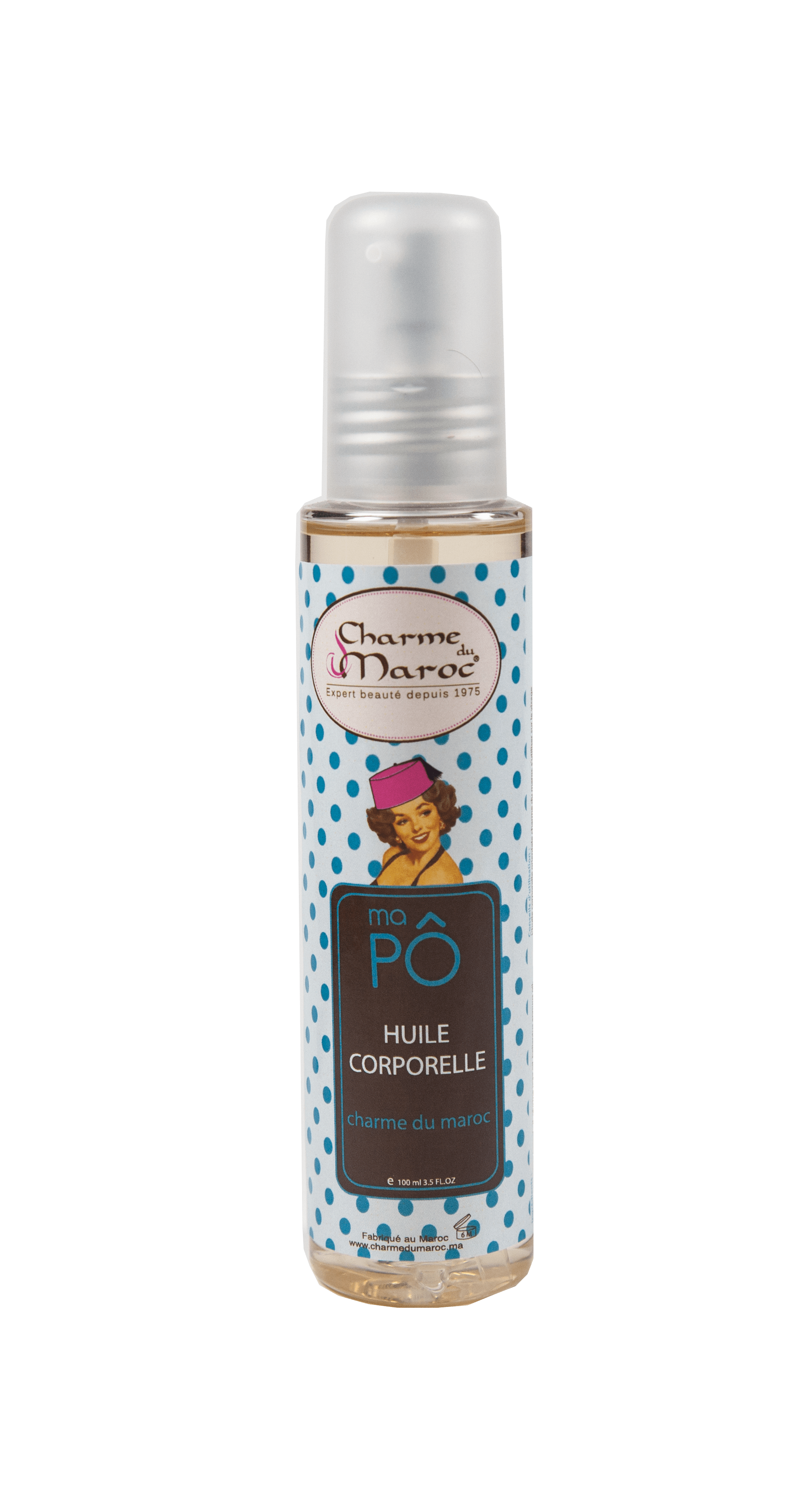 Huile corporelle signature Charme du Maroc – Ma Pô