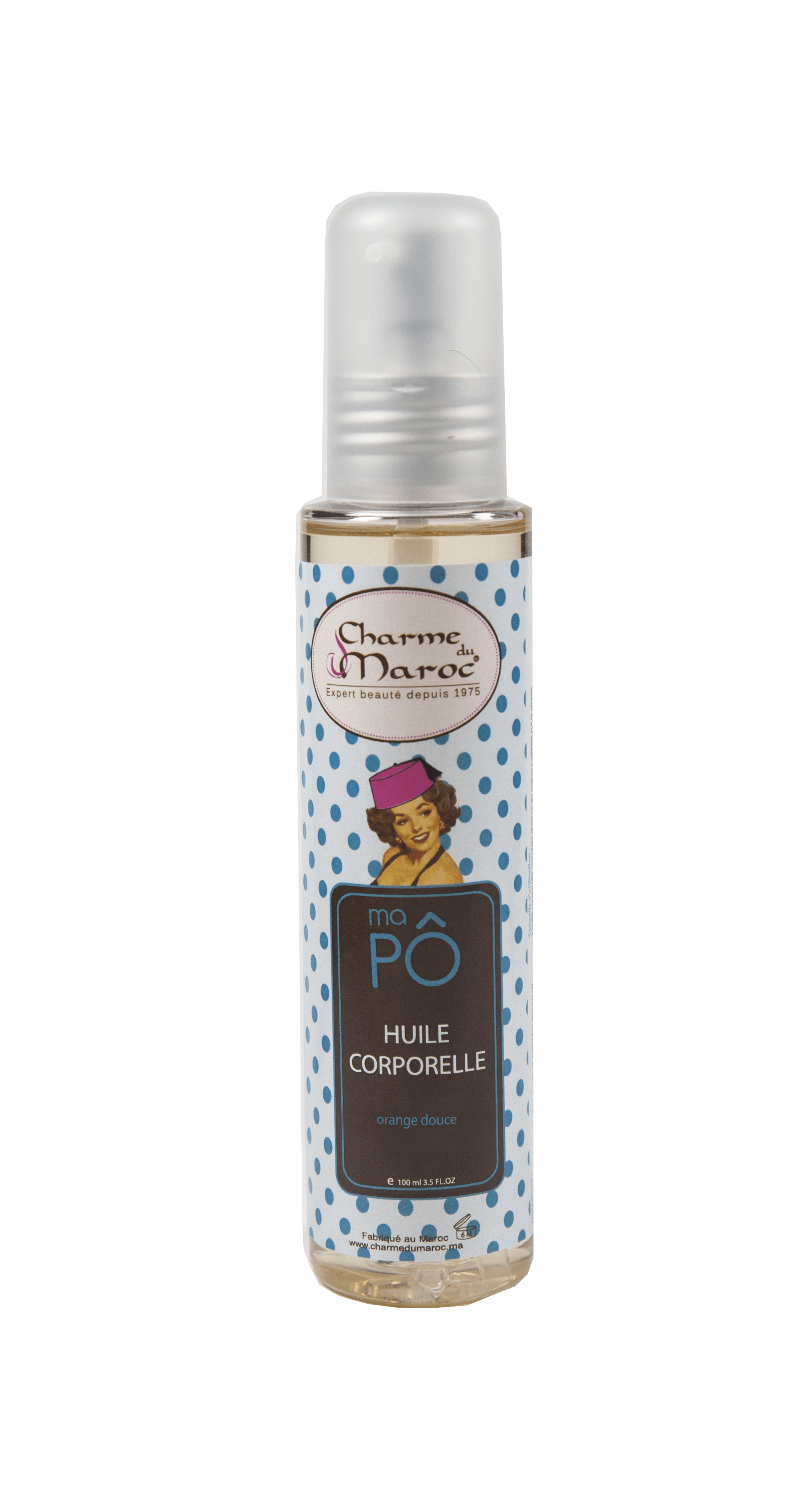 Huile corporelle Orientale Orange Douce – Ma Pô