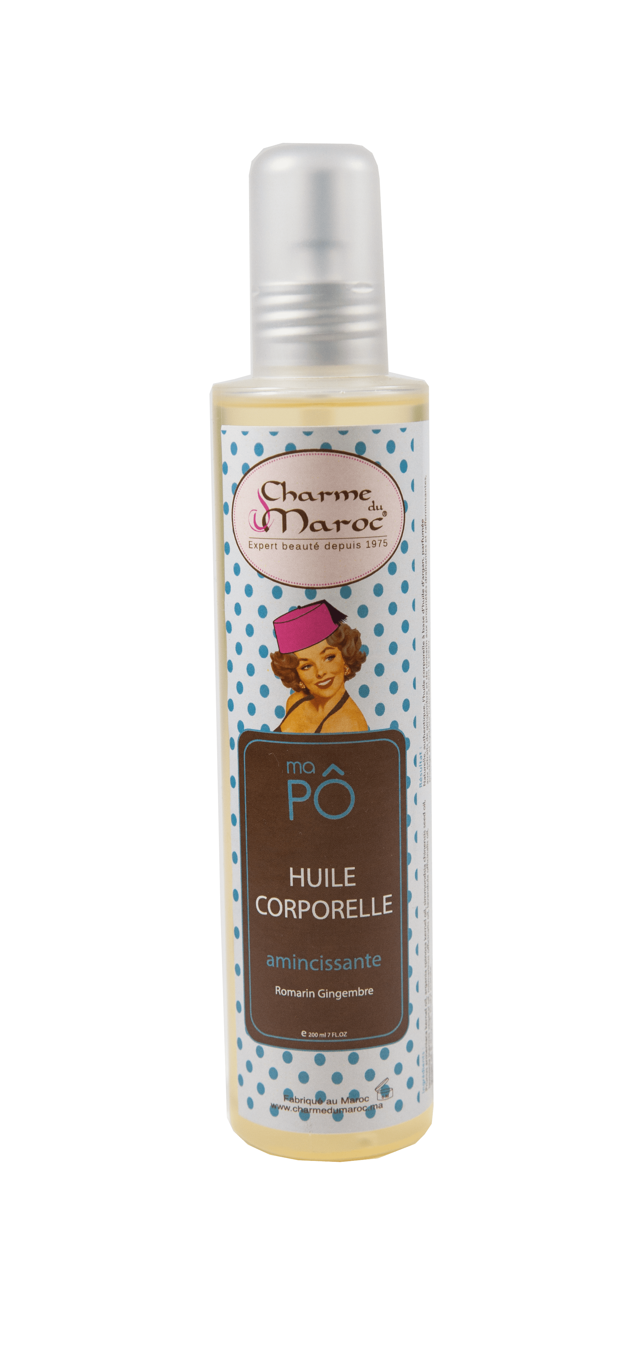 Huile corporelle amincissante - Ma Pô