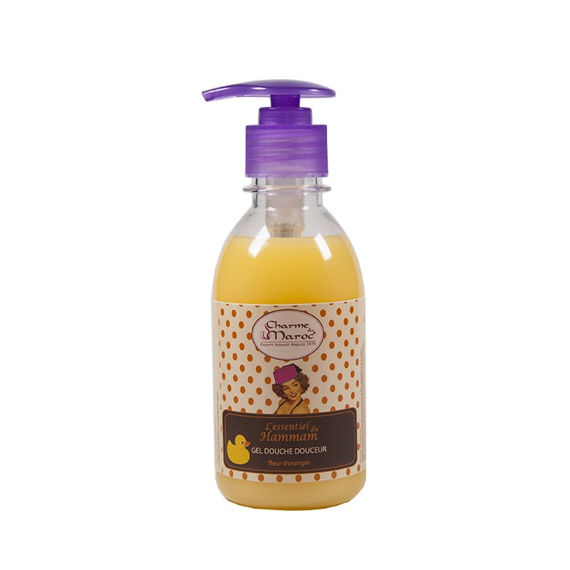 Gel douche douceur fleur d’oranger – L’essentiel du hammam