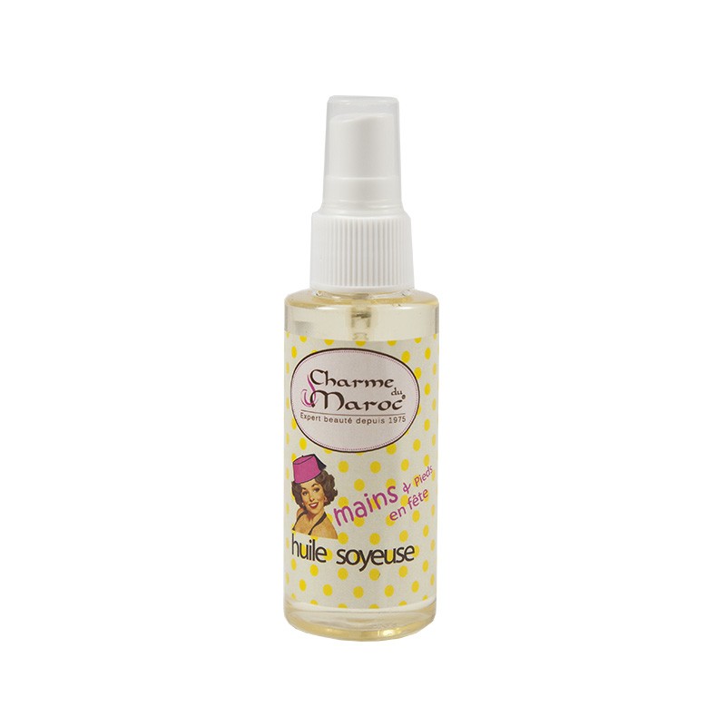 Huile soyeuse – Mains et pieds en fête