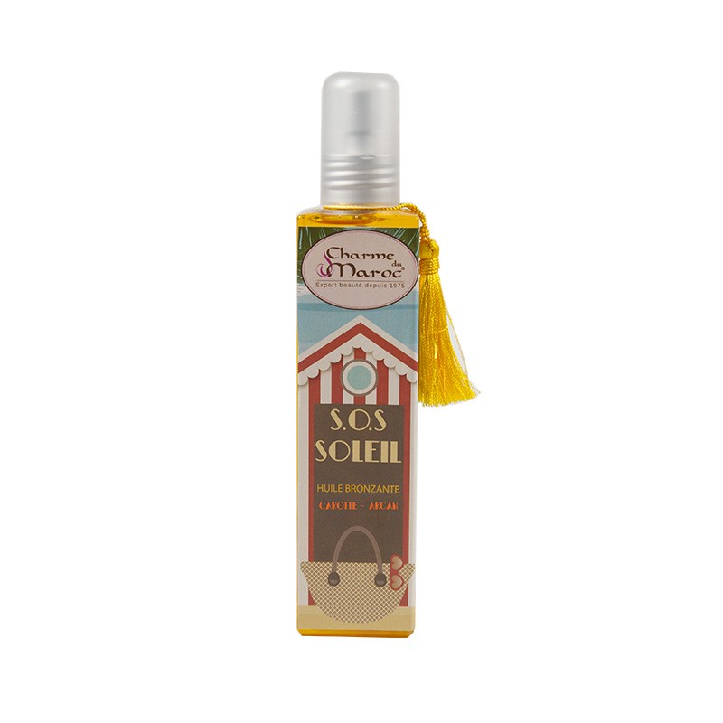 HUILE BRONZANTE CAROTTE-ARGAN - SOS soleil