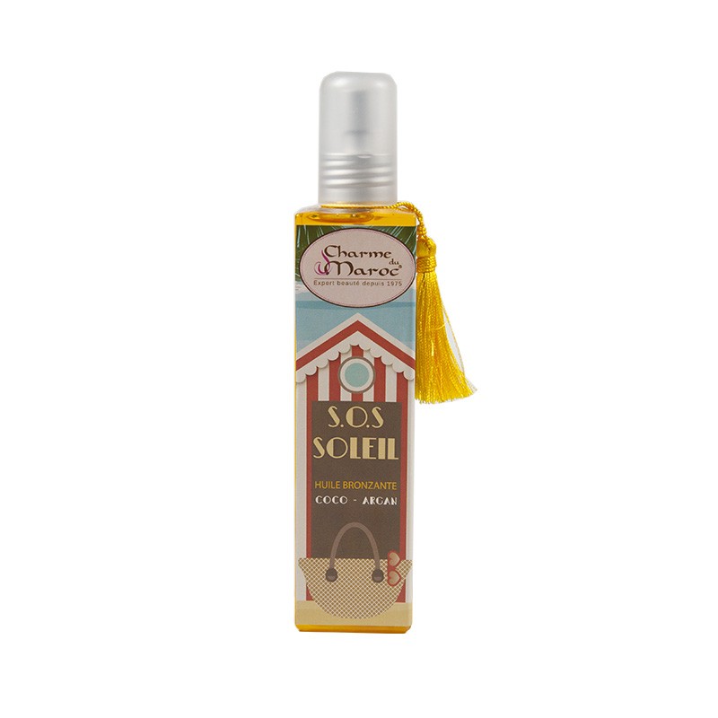 HUILE BRONZANTE COCO-ARGAN – SOS soleil